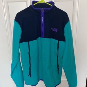 North face fleece pullover